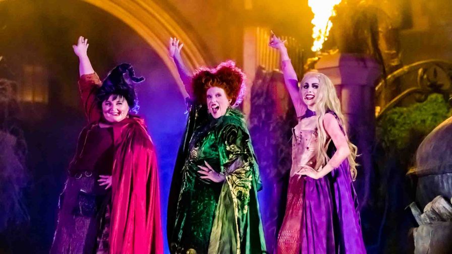 Sanderson Sisters at Mickey's Not-So-Scary Halloween Party