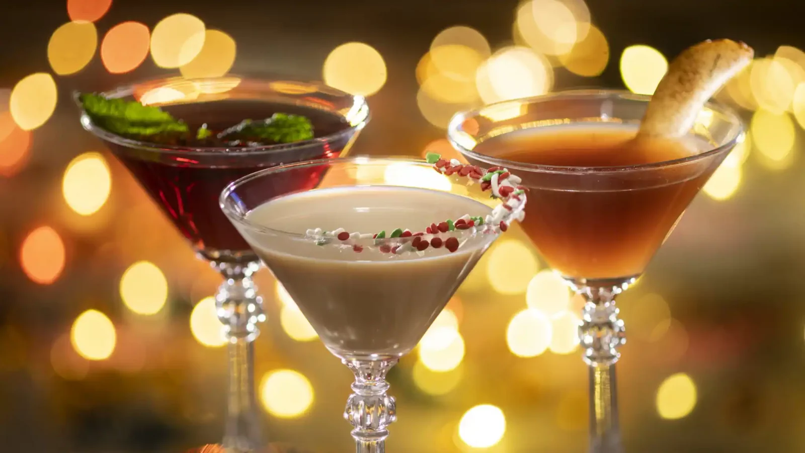 Jollywood Nights trio of holiday cocktails