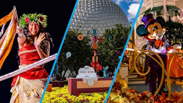 Moana, EPCOT Food and Wine Festival, Mickey in Halloween Costume at Mickey's Not-So-Scary Halloween Party