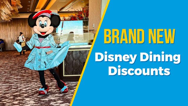 Brand new Disney Dining Discountws