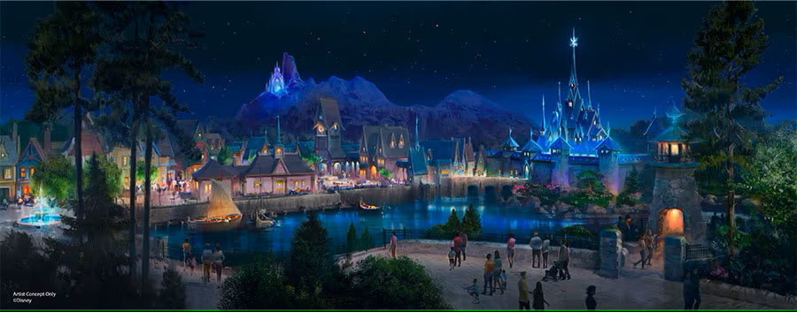 concept art of the reimagined Walt Disney Studios Park in Disneyland Paris.